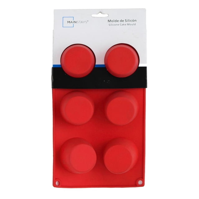 Molde de silicón Mainstays para cupcakes 1 pza