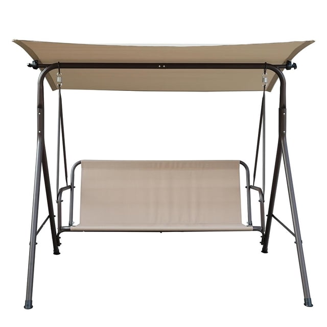 Columpio de Jardín Mainstays para 3 Personas Beige