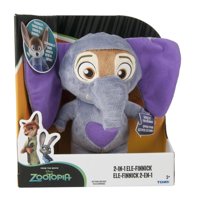 Peluche Eléctronico Zootopia Finnick