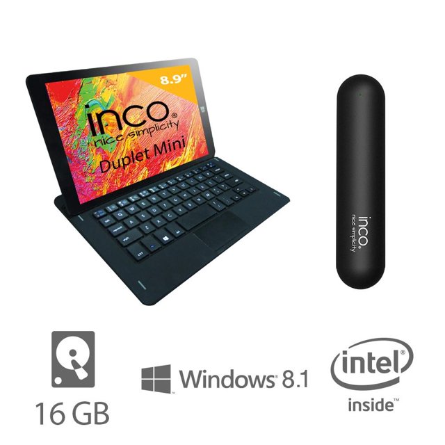 Tablet Inco Duplet Tap Mini más Power Bank
