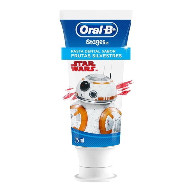 Pasta dental Oral-B anticaries para niños Star Wars 75 ml