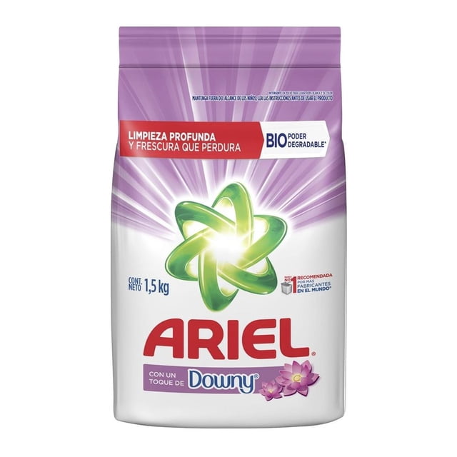 Detergente en polvo Ariel con un toque de Downy 1.5 kg