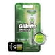 thumbnail image 1 of Máquina para afeitar Gillette Mach3 sensitive con aqua grip + 2 cartuchos para afeitar, 1 of 3
