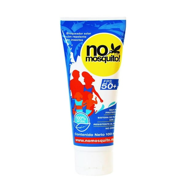 Bloqueador solar con repelente de insectos No Mosquito! NM-005