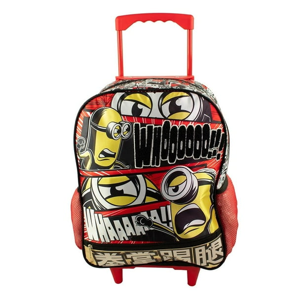 Mochila con Ruedas Ruz Minions Roja