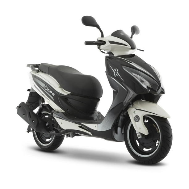 Motoneta Italika X150G Negro Blanco