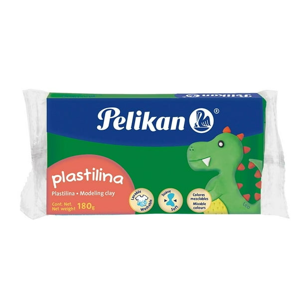 Plastilina Pelikan color verde 180 g