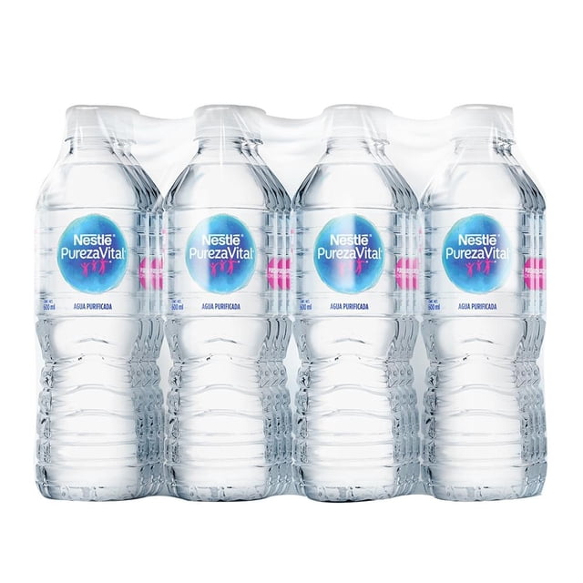 Agua purificada Nestlé Pureza Vital 12 pack de 600 ml