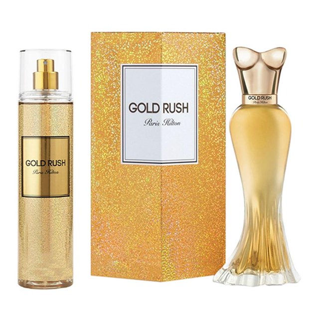 Set de Perfume Paris Hilton Gold Rush Dama EDP 30 ml 2 Piezas