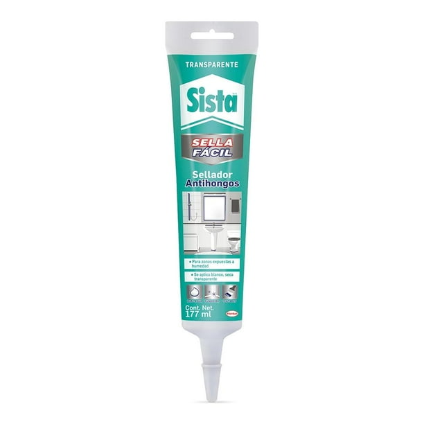Sellador antihongos Sista sella fácil transparente 177 ml