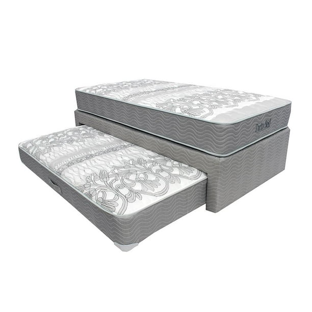 Colchón más Box Individual Doble Restonic Twin Bed