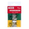 thumbnail image 1 of Sujetadocumentos Acco Medianos Varios Colores  6 pzas, 1 of 4