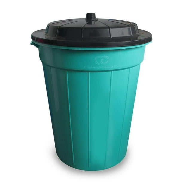 Bote para Basura Alica Venecia Verde 60Lt