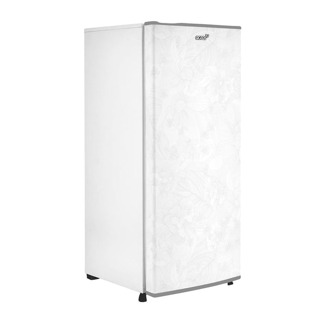 Refrigerador 7 Pies Acros Blanco con Decorado Floral