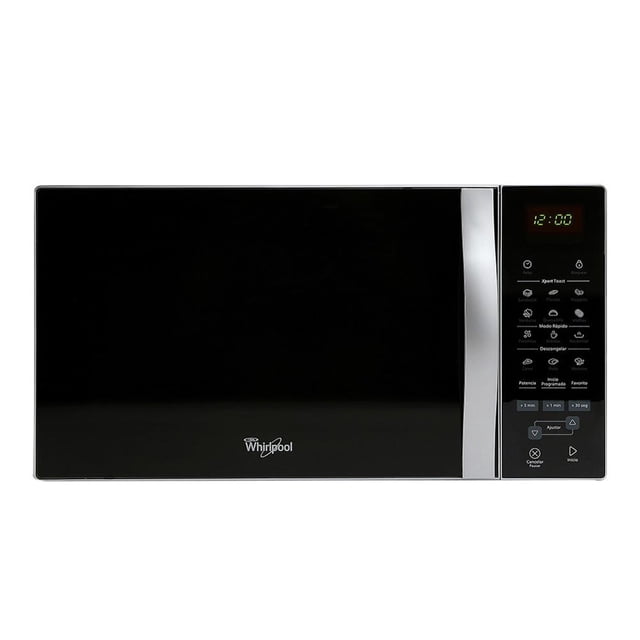 Horno de Microondas Whirlpool 1.1 Pies Cúbicos Negro Silver