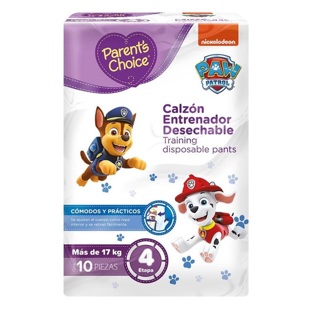 Calzón entrenador Parent's Choice etapa 4 para niño 10 pzas