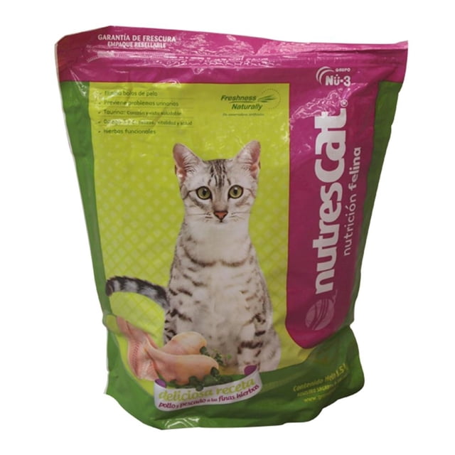 Alimento para Gato NutresCat Natural 1.5 kg