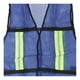 thumbnail image 2 of Chaleco de Seguridad Malla Azul Fluorescente Santul, 2 of 4