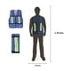 thumbnail image 4 of Chaleco de Seguridad Malla Azul Fluorescente Santul, 4 of 4