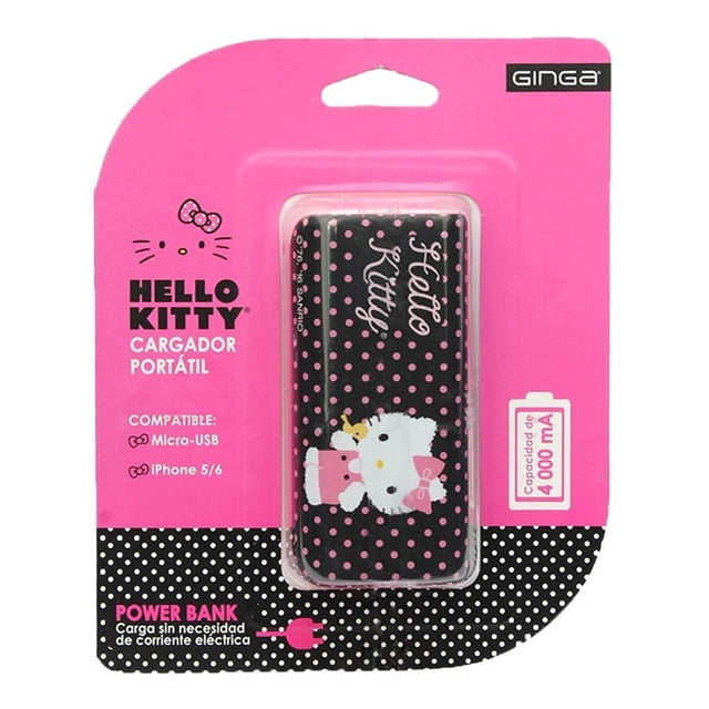 Batería portátil Ginga Hello Kitty 4000 mAh