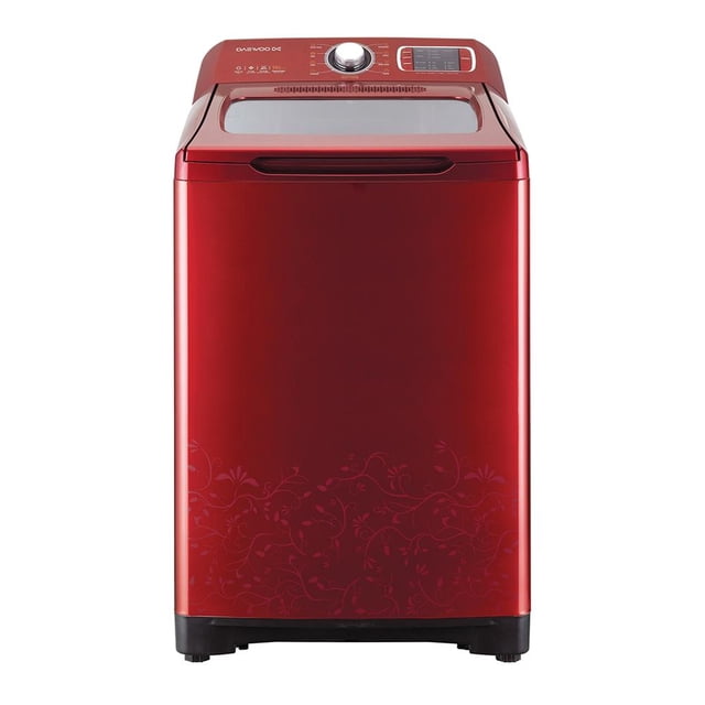 Lavadora Daewoo 16 Kg Roja