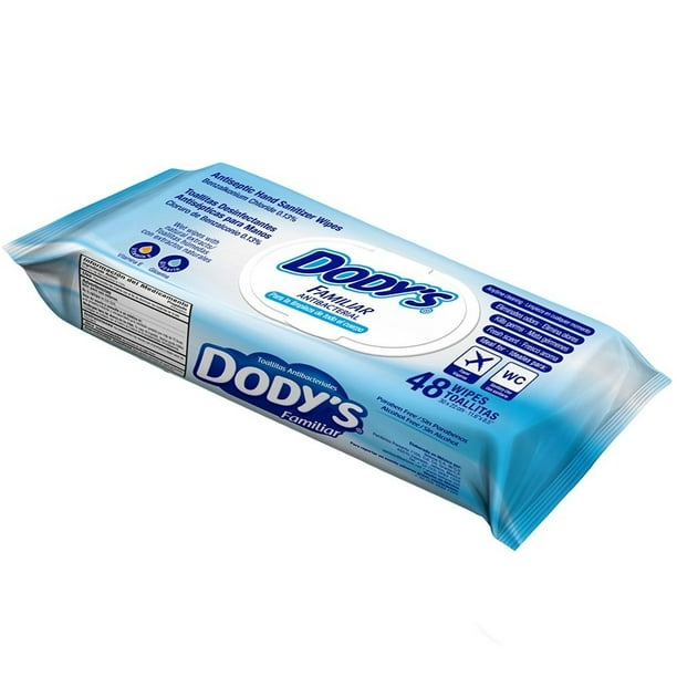 Toalla Húmeda Dodys Adulto antibacterial 1152s