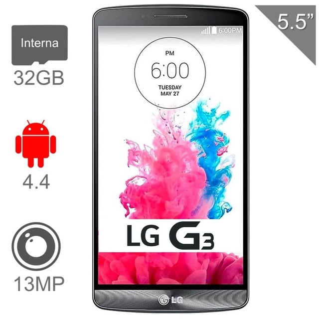 Smartphone LG G3 32 GB Gris