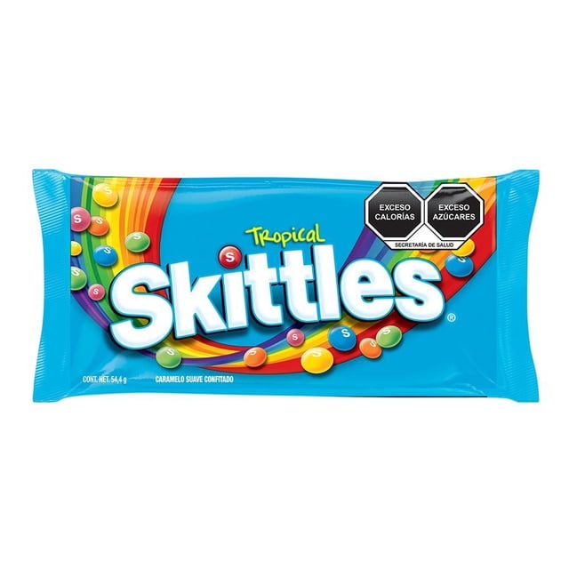 Caramelo suave Skittles confitado tropical 54.4 g