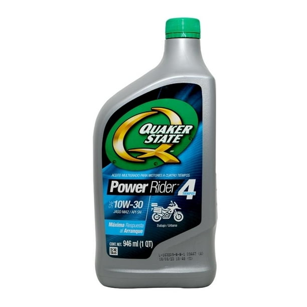 Aceite Para Motos Quaker State de cuatro tiempos de 946 ml