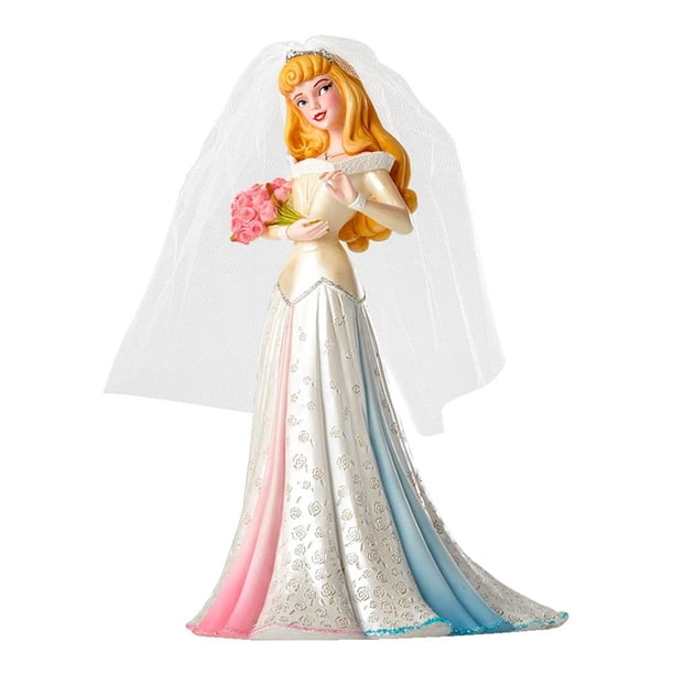 Aurora con Vestido de Novia de Cerámica Novelmex Enesco Grande