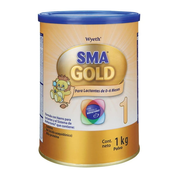 Fórmula para lactantes SMA Gold etapa 1 de 0 a 6 meses 1 kg