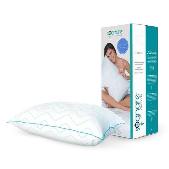 Almohada Sognare Individual Standard Suave