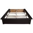 thumbnail image 3 of Base De Madera Para Cama Con Cajones Bio Mattress Euro Matrimonial Chocolate, 3 of 3