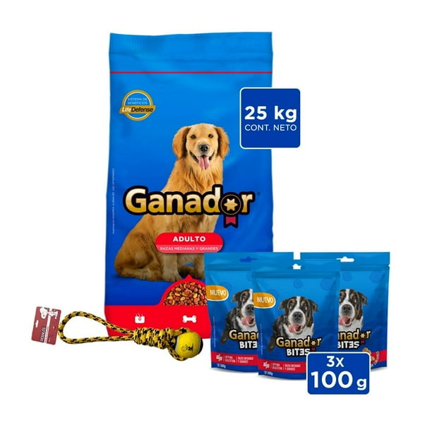 Alimento para perros Ganador Original Adulto Razas Medianas y Grandes 25 kg