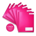 thumbnail image 2 of Pack de Cuardernos Ferrini 6 Cuadernos Profesionales Cosidos Portadas En Color Rosa Con 100 Hojas Cuadro Chico, 2 of 4
