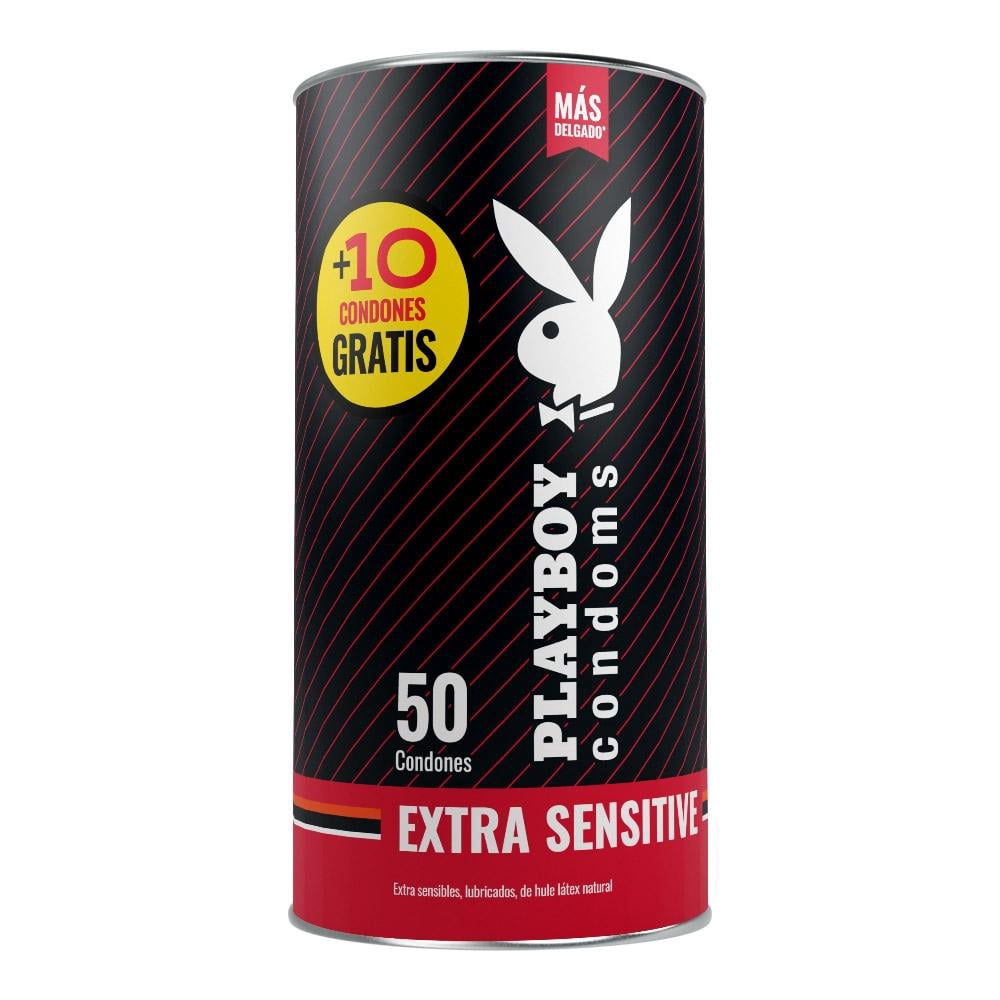 Condón Playboy Extra sensible 50 piezas | Walmart en línea