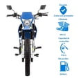 thumbnail image 3 of Motocicleta Italika DM 200cc Sport Azul con Verde 2020, 3 of 5