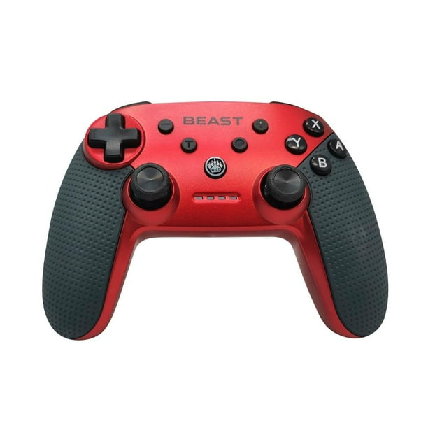 Control Bluetooth Beast Blanco Rojo Nintendo Switch