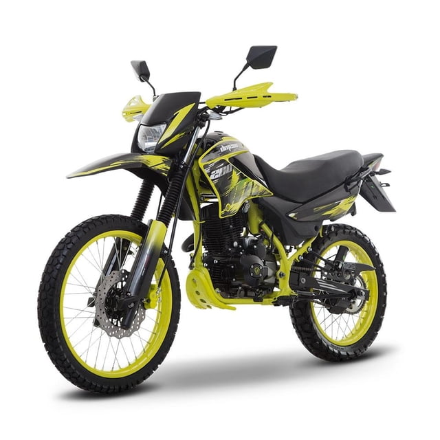 Motocicleta Italika Dm 200 Amarillo Negro 2021