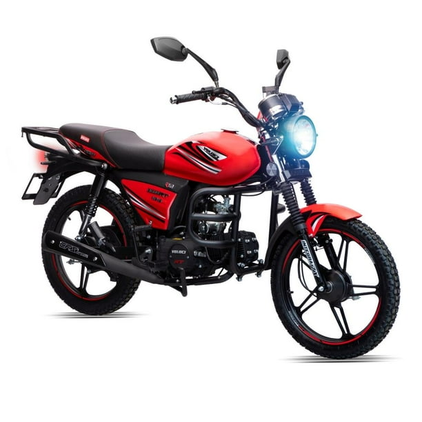 Motocicleta Veloci GPS Deus RT 125cc 2021 Roja