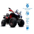 thumbnail image 2 of Motocicleta Veloci Cuatrimoto Veloci GPS Beast KX2 Hyper Sport 200cc 2021 Roja, 2 of 4