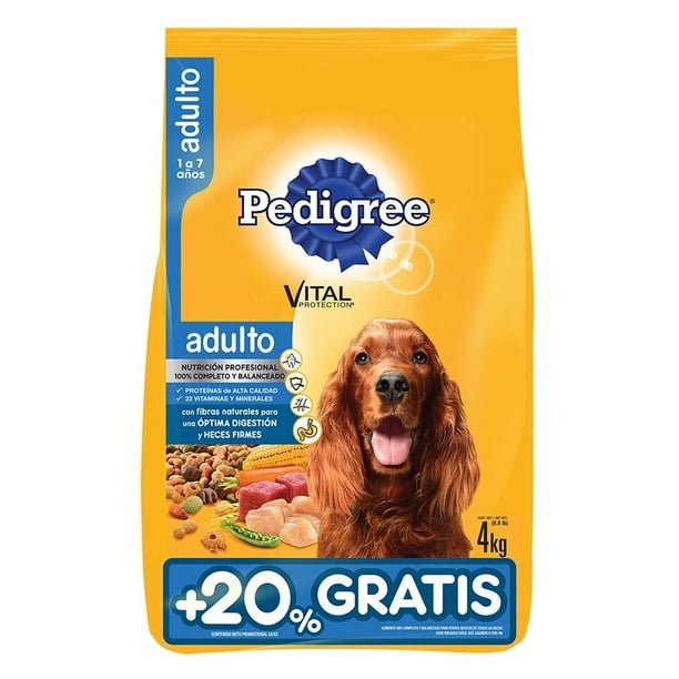 Alimento para Perro Pedigree Original Adulto 4 kg
