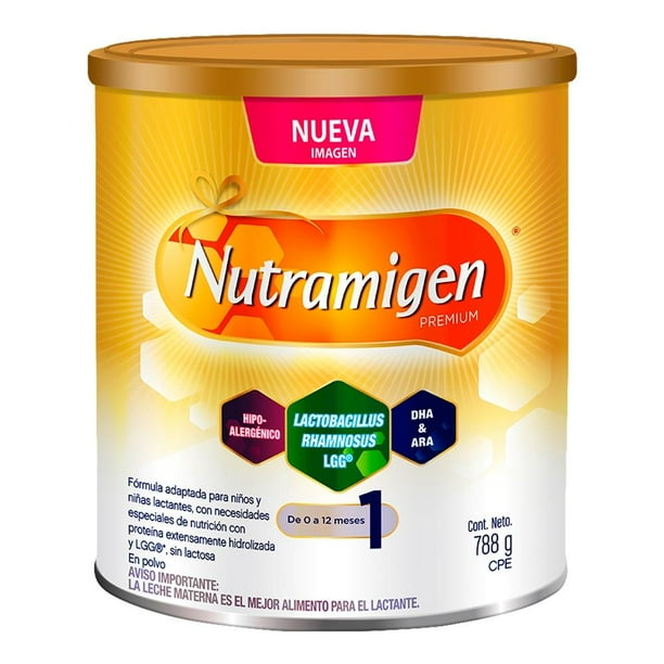Fórmula para lactantes Nutramigen especializada de 0 a 12 meses 788 g