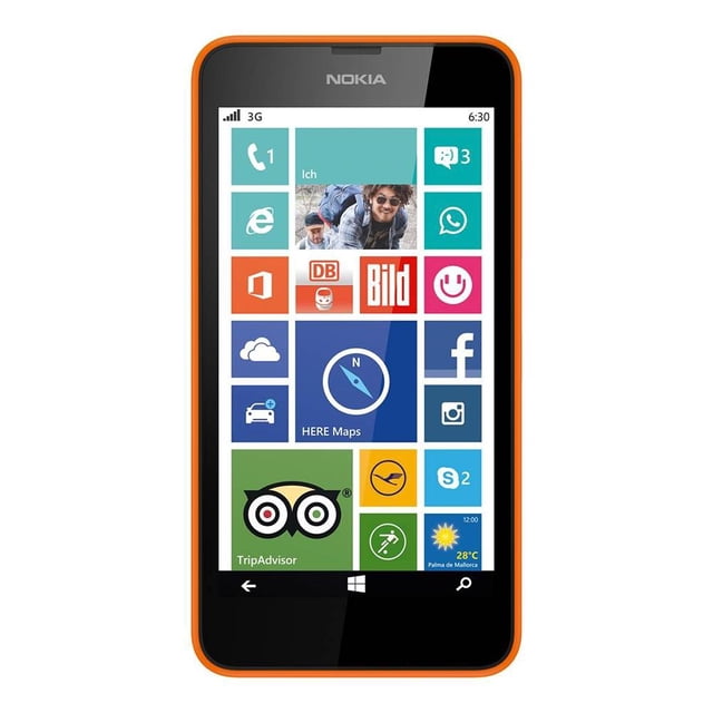 Smartphone Nokia Lumia 630 Naranja Telcel R.9