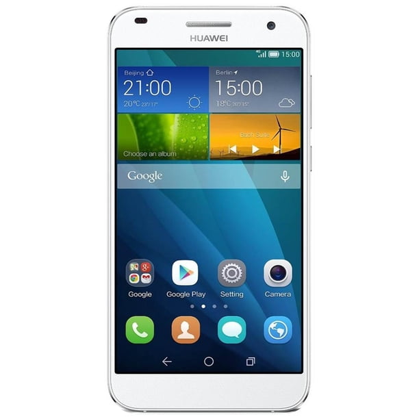 Smartphone Huawei Ascend G7 Blanco 16 GB Telcel