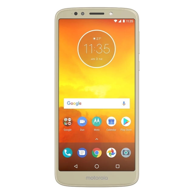 Smartphone Motorola Moto E5 16 GB Dorado Telcel