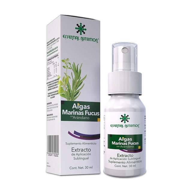 Suplemento Essential Nutrition Algas Marinas Fucus con Arándano 30 ml