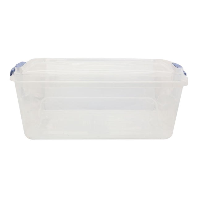 Caja Organizadora Boris Plástica 30 Litros Transparente