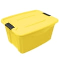 thumbnail image 1 of Caja Organizadora Plastic Trends Miami gorila lock con tapa 19l  Amarillo, 1 of 4