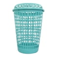 thumbnail image 1 of Cesto para Ropa Plastic Trends Iris 55 L Aqua, 1 of 1
